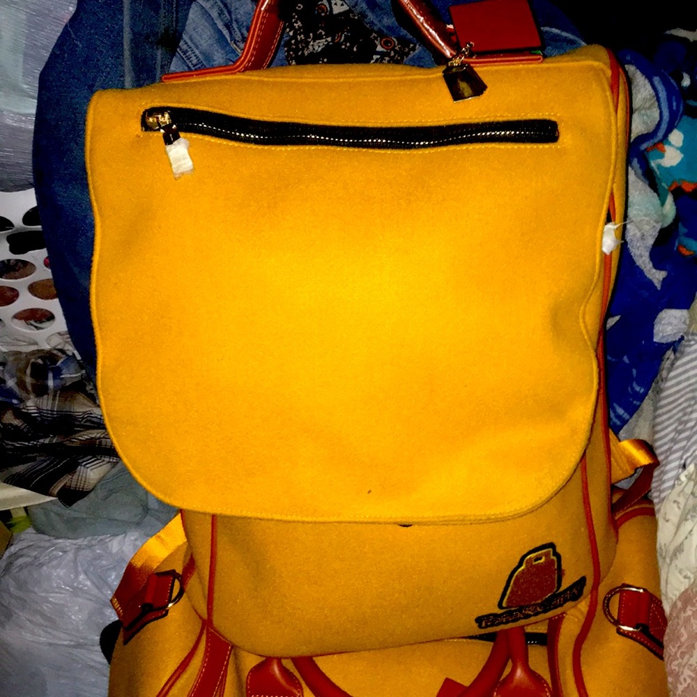 Tote & Carry, style: varsity, color: mustard, size: xl